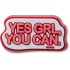 Jibbitz Yes Girl You Can Multicolor