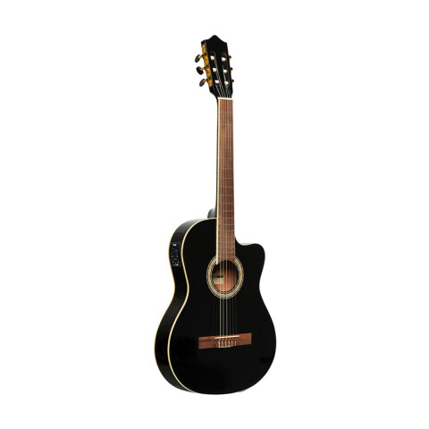 Guitarra electroacústica Stagg SCL60TCE nylon black Guitarra electroacústica Stagg SCL60TCE nylon black