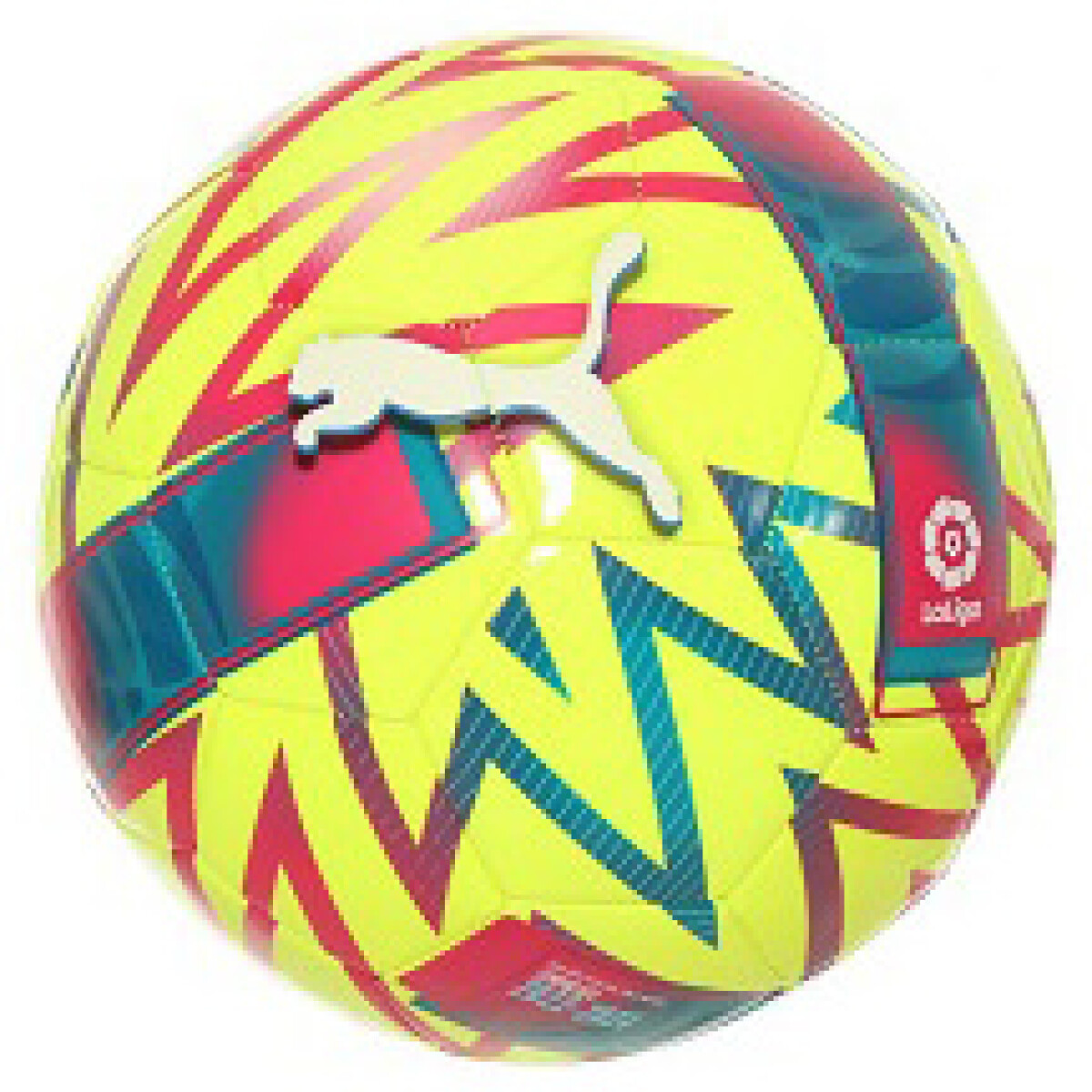 Pelota Puma La Liga Mini - Amarillo - Verde - Púrpura 