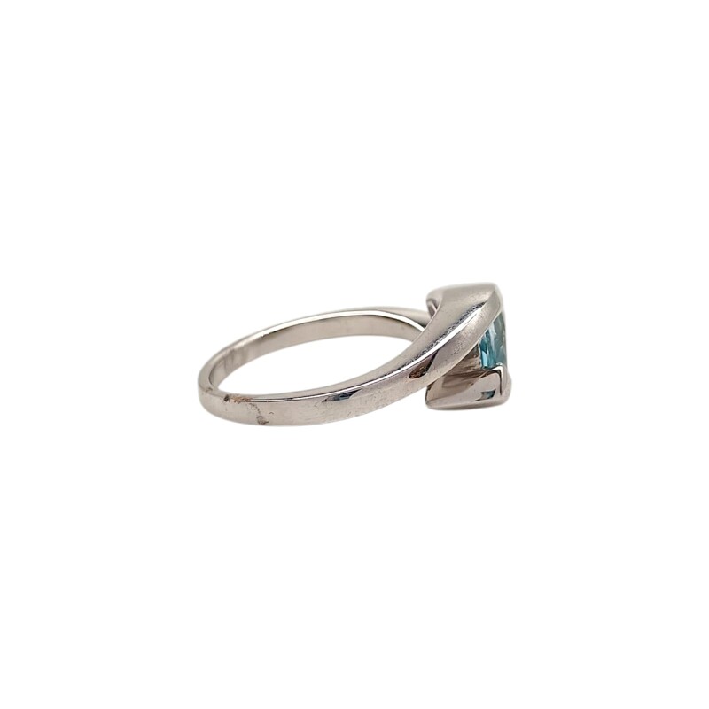 Anillo Gota-Plata 925-Con Aguamarina-AN4648 conpiedra