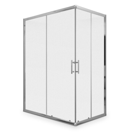 Mampara Ducha 120x80 Vidrio Arenado 000