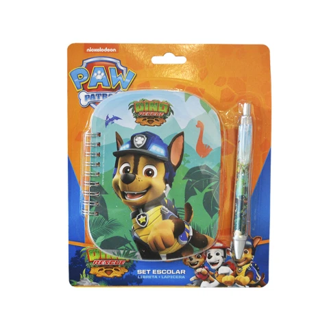 Set libreta + lapicera de Paw Patrol U
