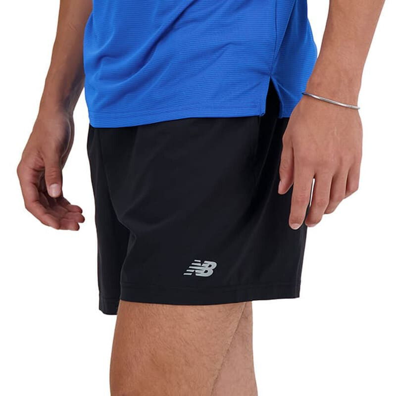 Short New Balance 5 Inch Brief de Hombre - MS41227BK Negro