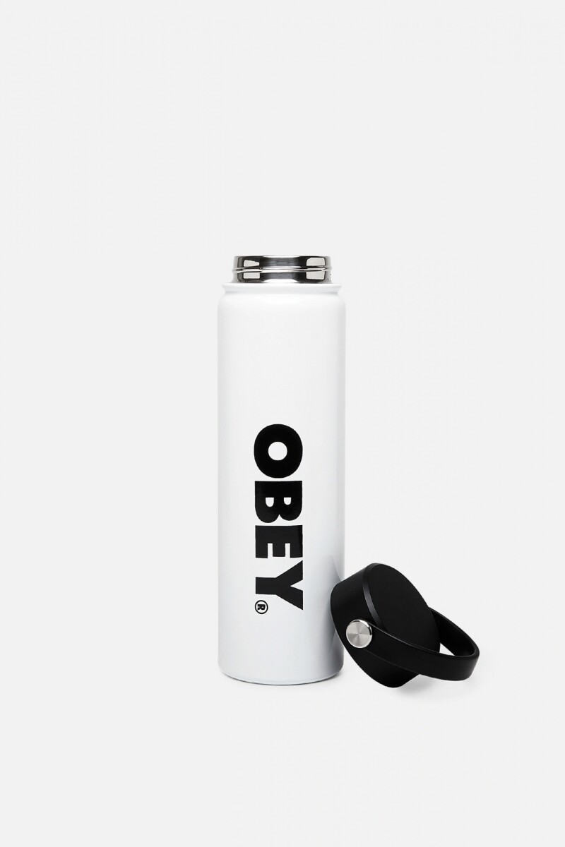 Botella obey Blanco