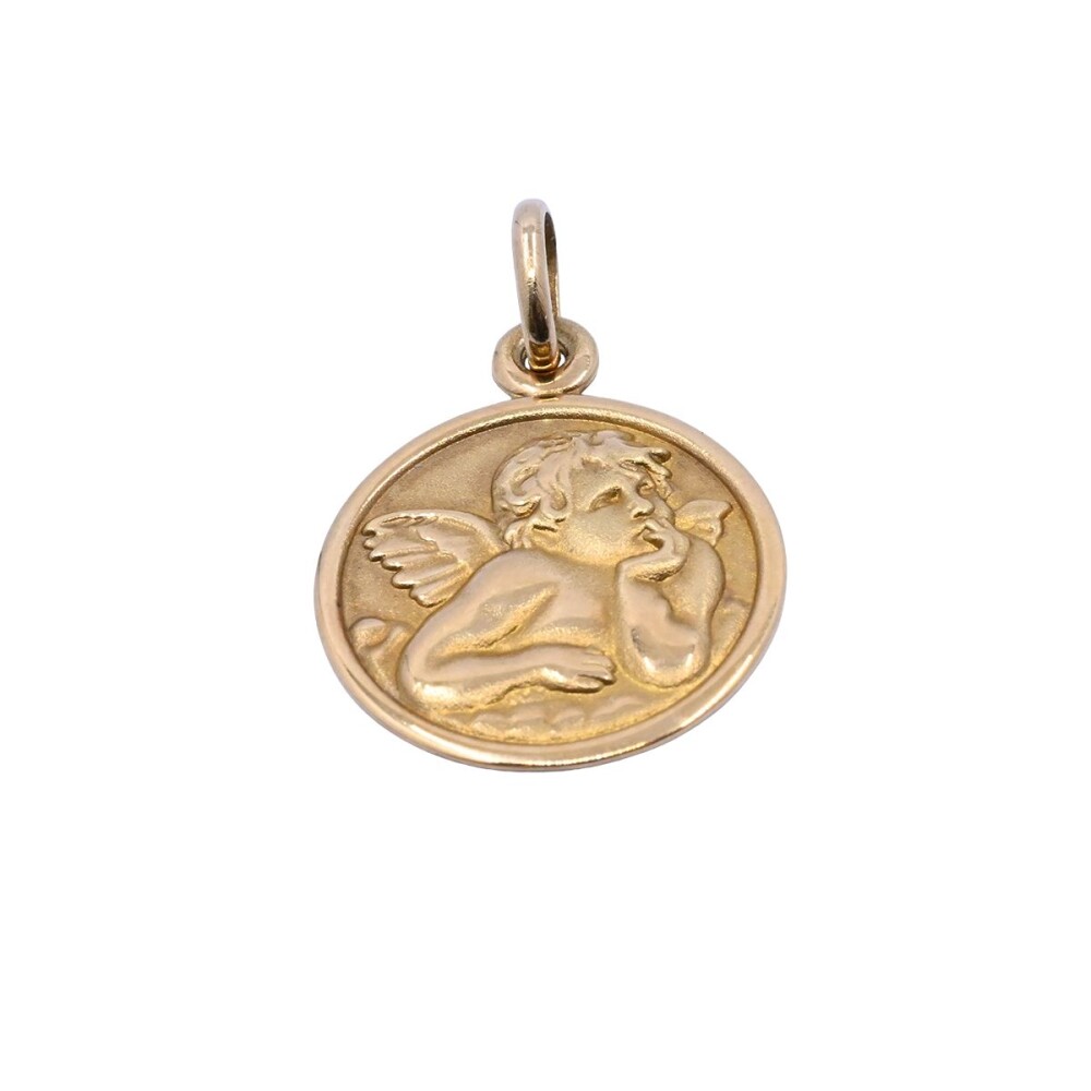 Medalla angel oro 18k. Medalla angel oro 18k.