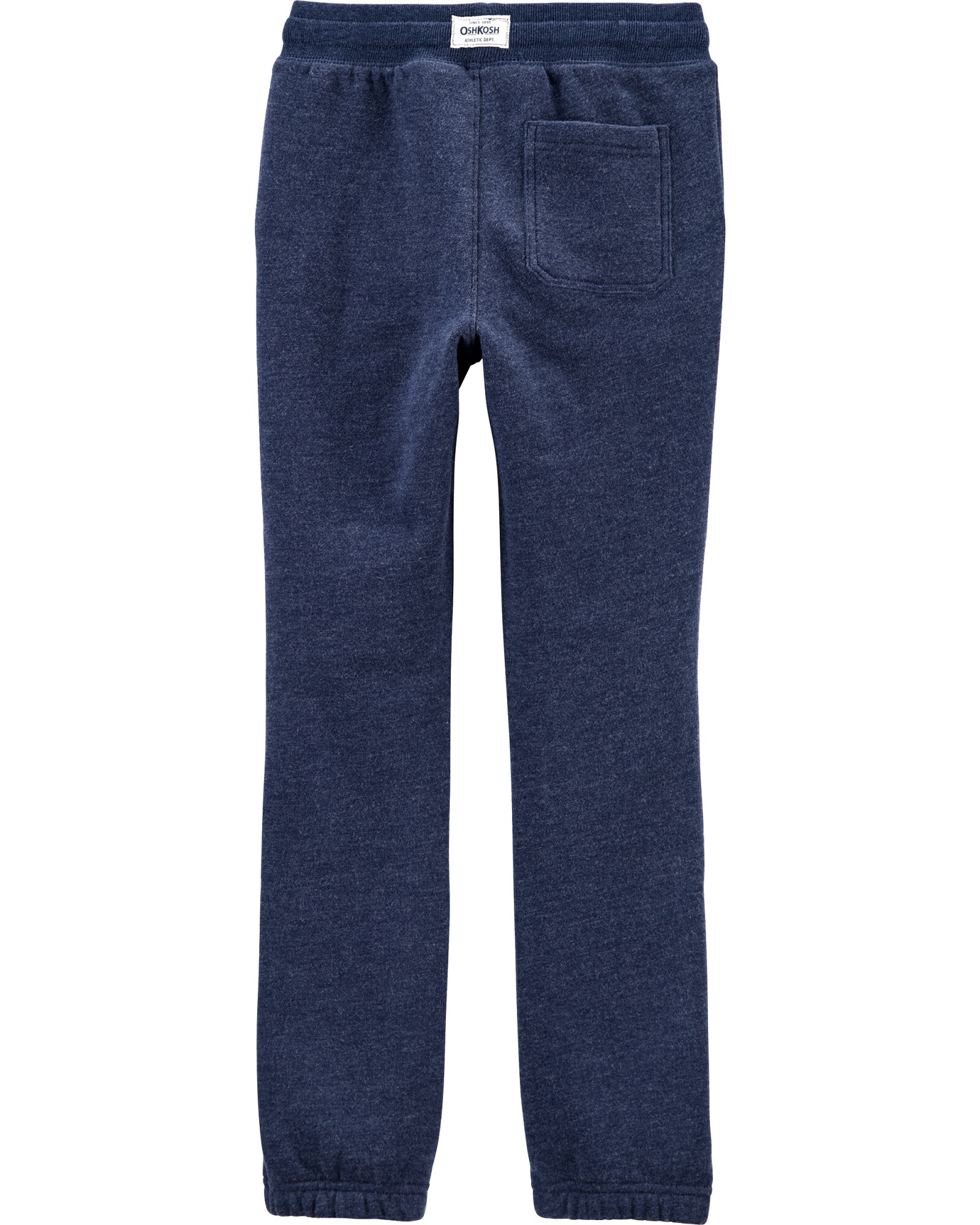 Pantalón de algodón con felpa. Talles 5-14 Sin color