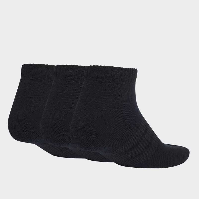 Medias Adidas Essentials Corte Bajo 3 Pares Negro