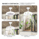 Ventilador De Techo Con Luz Y Control Blanco