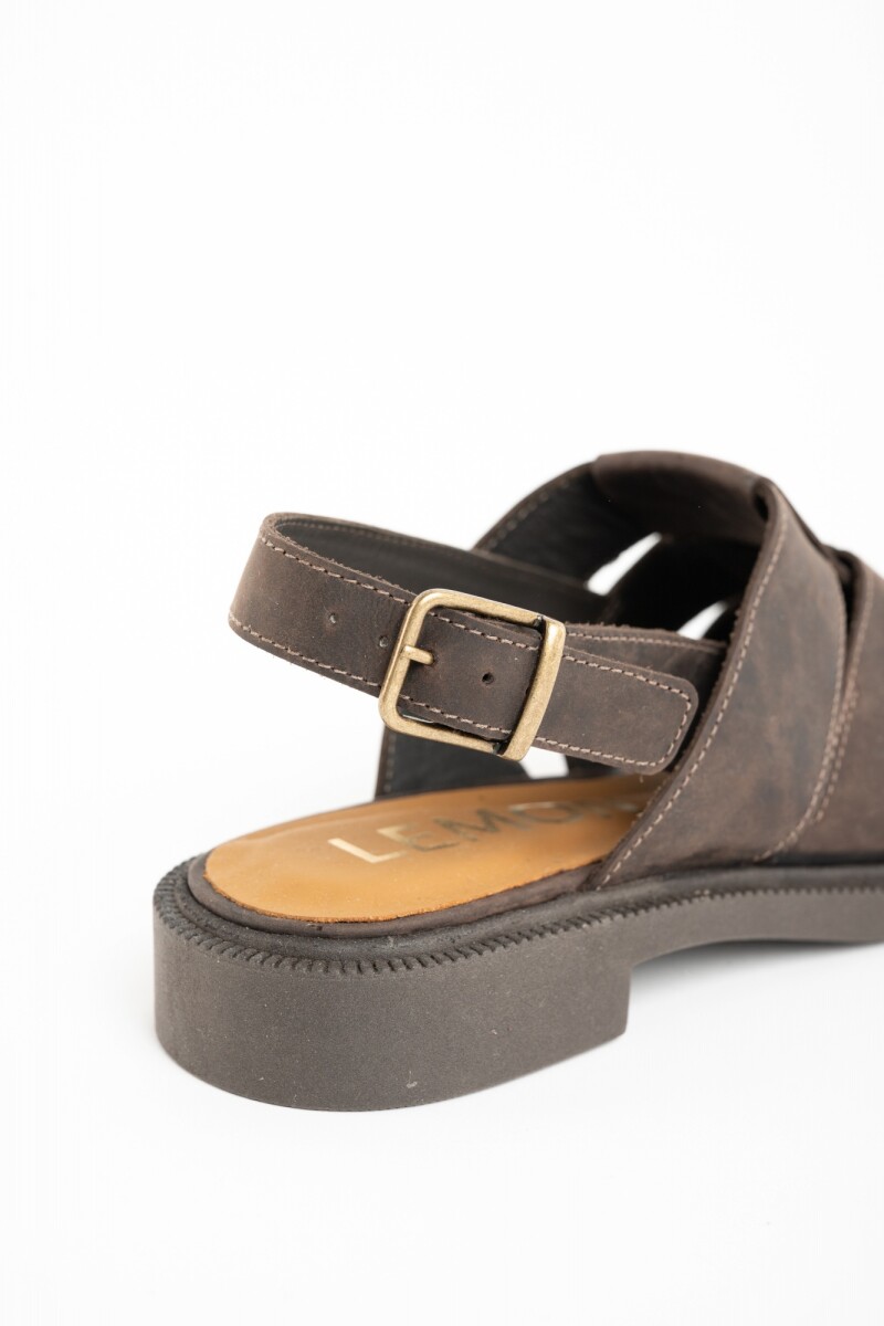 Cangrejera Cuero Chocolate