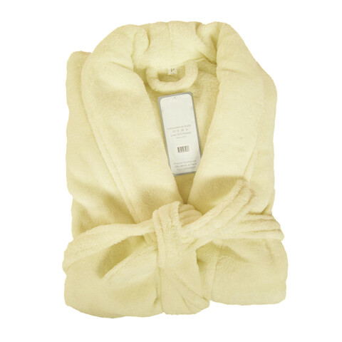 Bata de Cama Microfibra Home Class Talle P al XG NATURAL