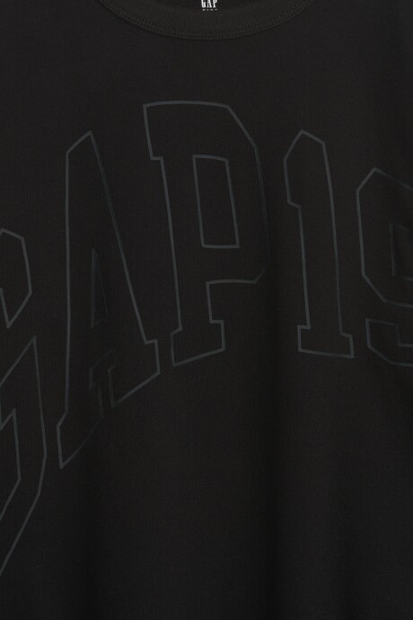 Buzo Deportivo Logo Gap Niño Black V2