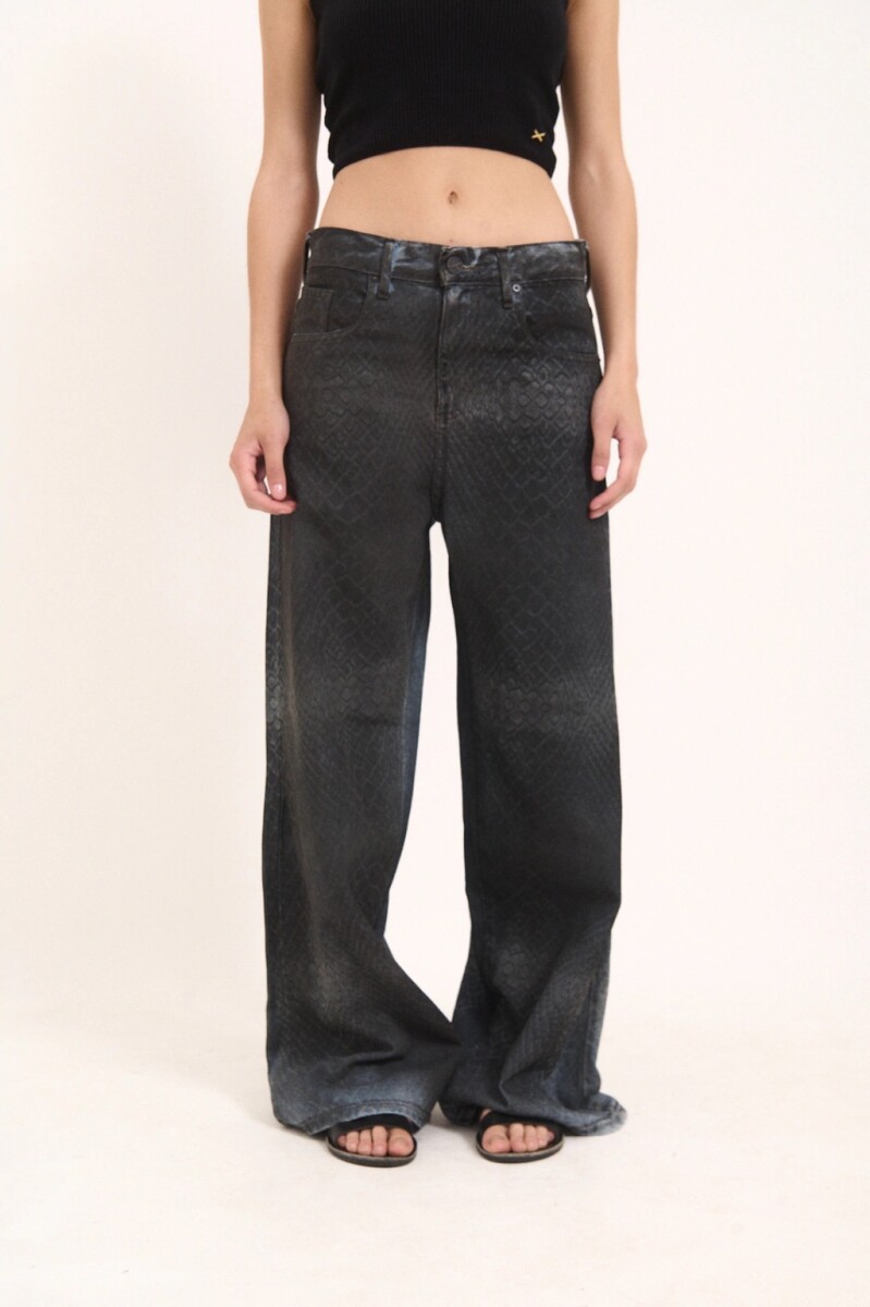 JEAN OVER BAGGY SNAKE 