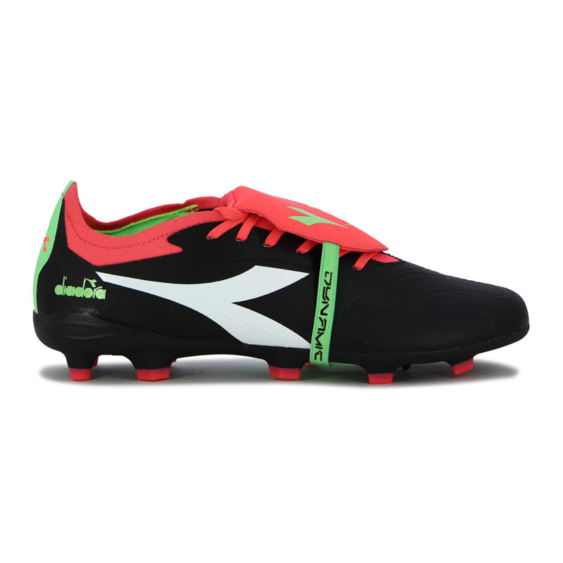Diadora Dynamic Futbol Md Hombre - Negro/coral Negro-coral