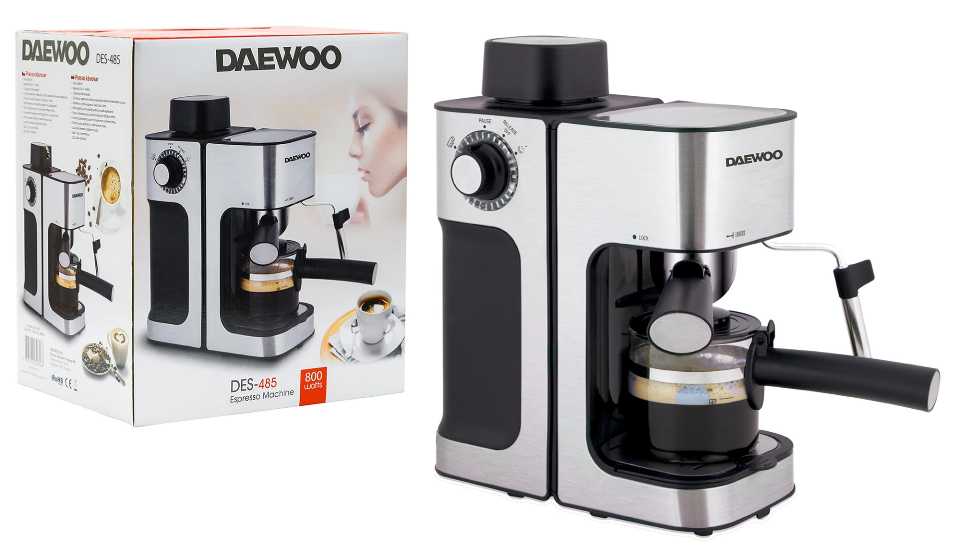 Cafetera Eléctrica para Expresso Daewoo 