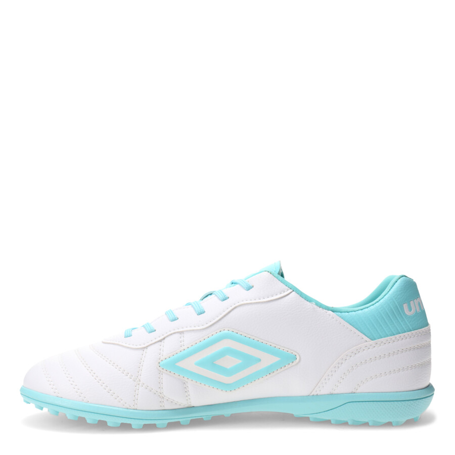 Championes de Hombre Umbro Futbol 5 Touch TF Blanco - Celeste