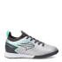 Championes de Fútbol 5 Infantiles Topper Stingray III Mach Plateado - Verde - Gris