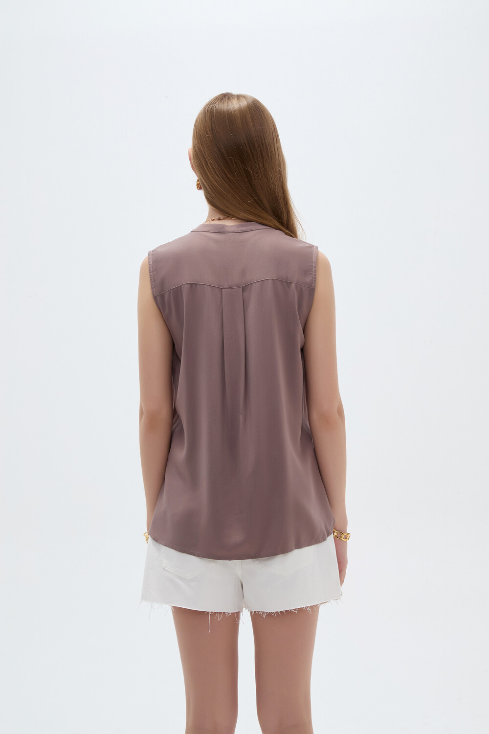 Blusa Tavia Taupe / Mink / Vison