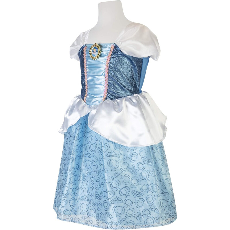Disney Disfraz de Princesa Cenicienta para niñas 4-6 x Disney Disfraz de Princesa Cenicienta para niñas 4-6 x