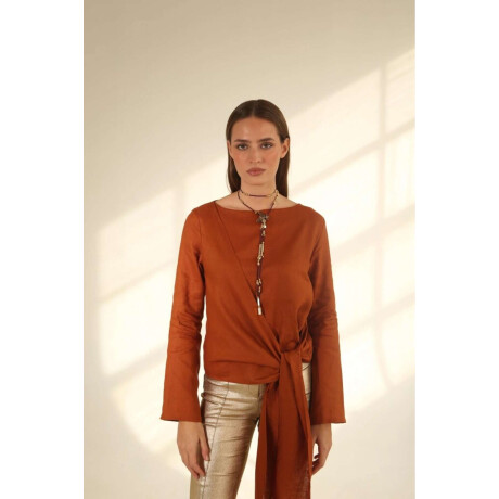 Blusa Libélula Terracota