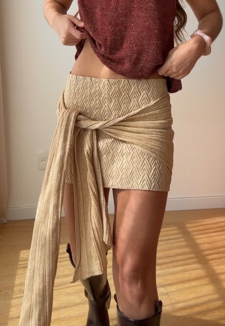 Mini Cognac SS26 Gold