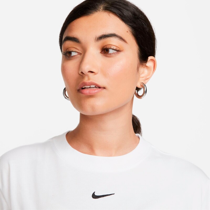 Camiseta Nike Sportswear Tee Essentials de Mujer Blanco