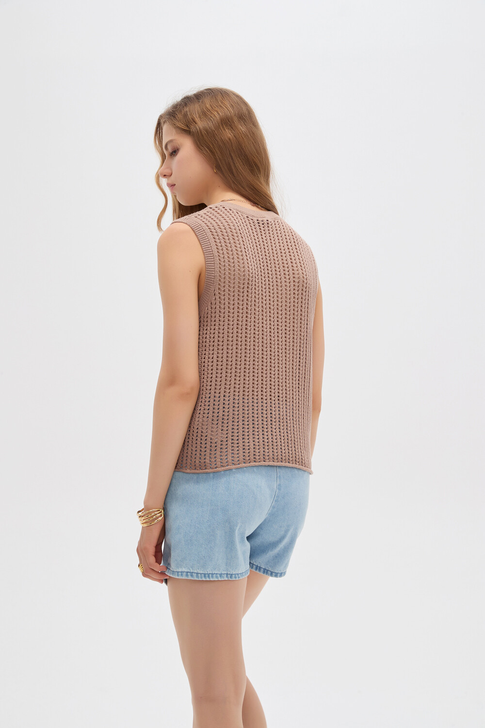 Musculosa Ruka Taupe Claro