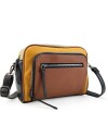 Cartera Esparta Caramelo, Mostaza, Salvia Y Negro