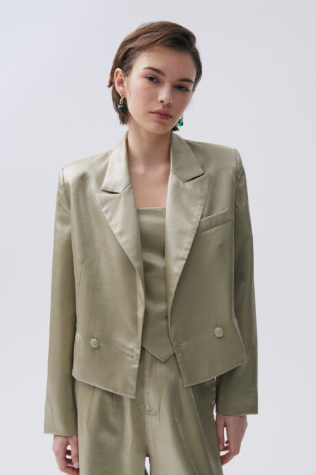 Blazer Lumina Verde Oliva