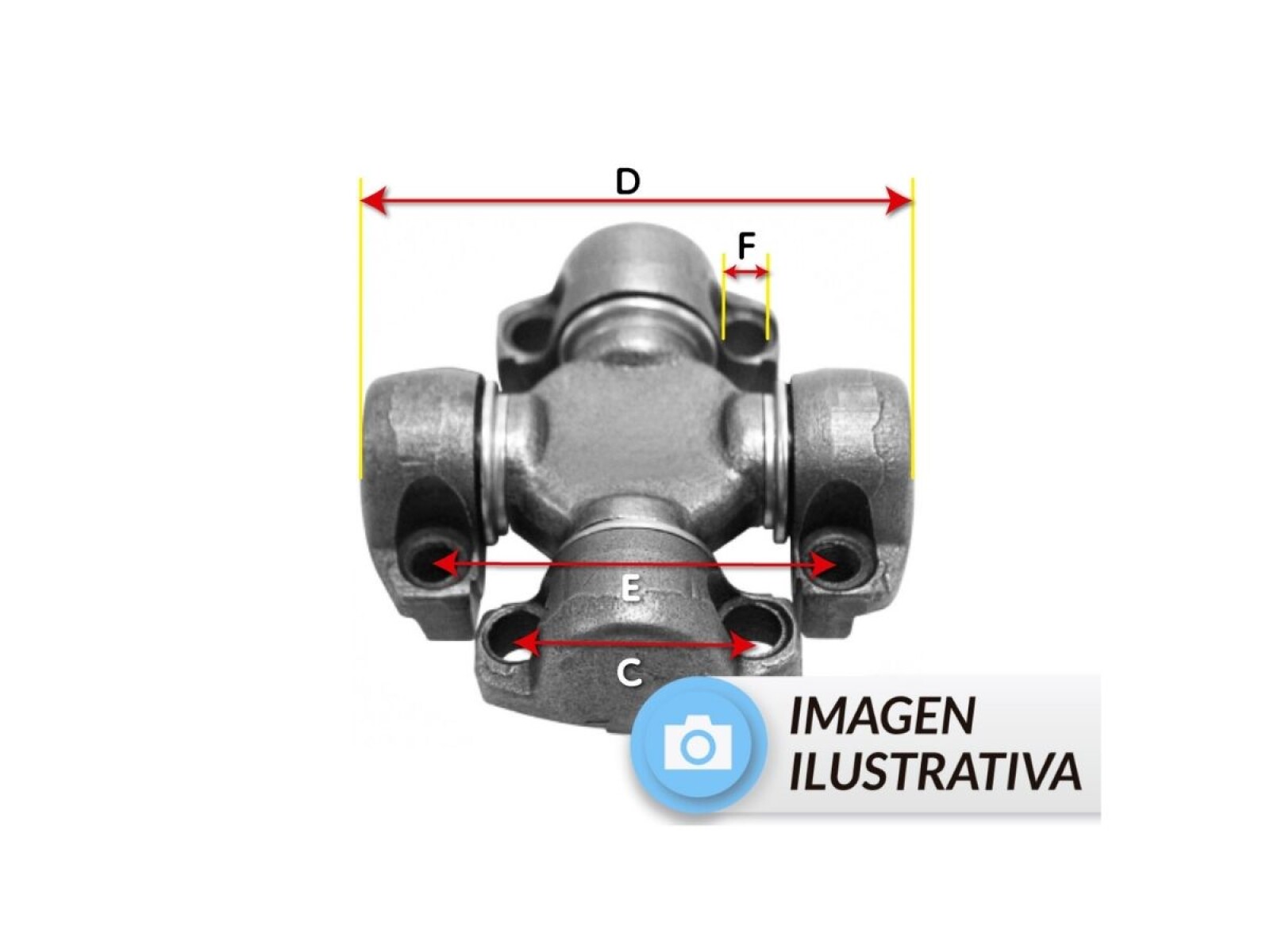 CRUCETA C:33.3mm D:79mm 