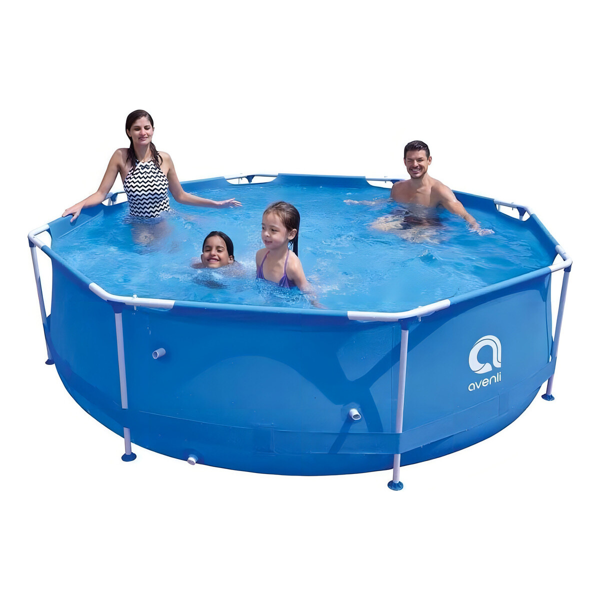 Pileta Estructural Jilong Avenli Reforzada 4.383 Litros 3.05m De Diámetro C/bomba Y Filtro 