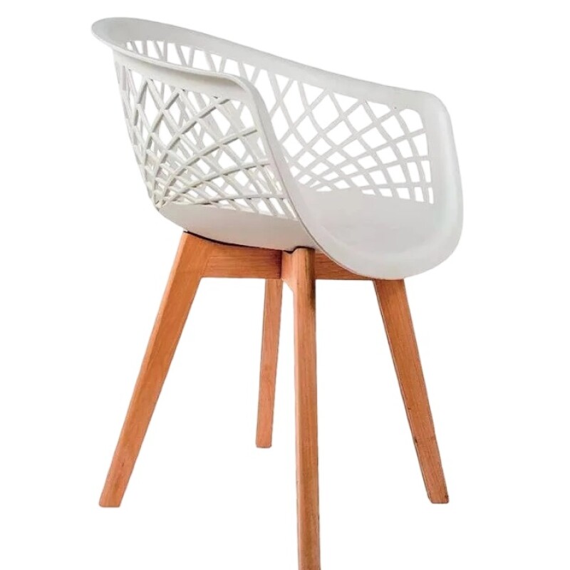 SILLA WEB WOOD - COLOR BLANCA SILLA WEB WOOD - COLOR BLANCA
