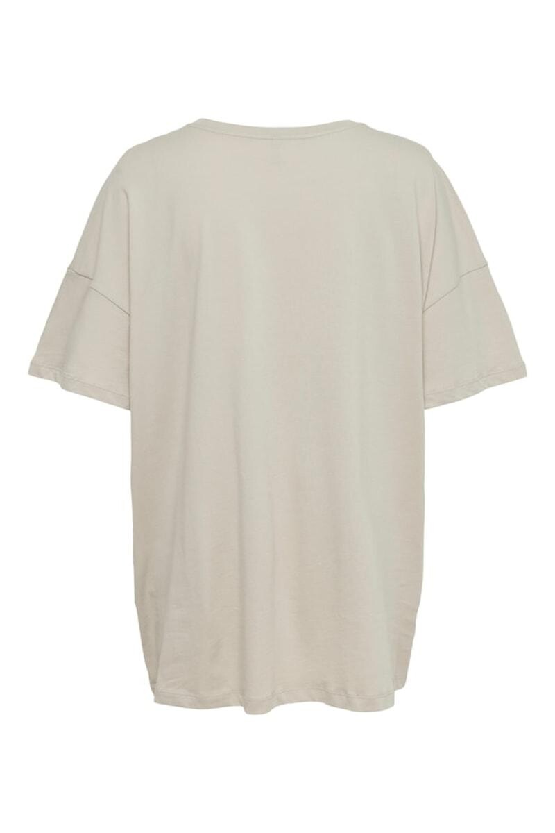 Camiseta Laya Oversized Comfy Silver Lining