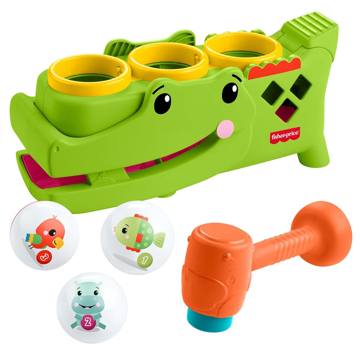 Cocodrilo Pelotitas Divertidas Fisher Price 