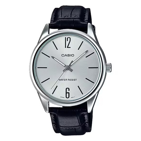 Reloj CASIO MTPV005L-7BUDF Cuero Negro Esfera 40mm 0