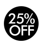 25%OFF