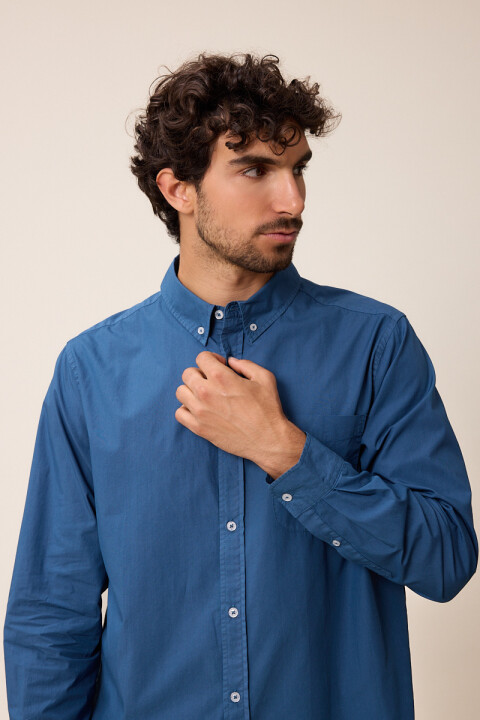 CAMISA YOLA POLANCO Azul
