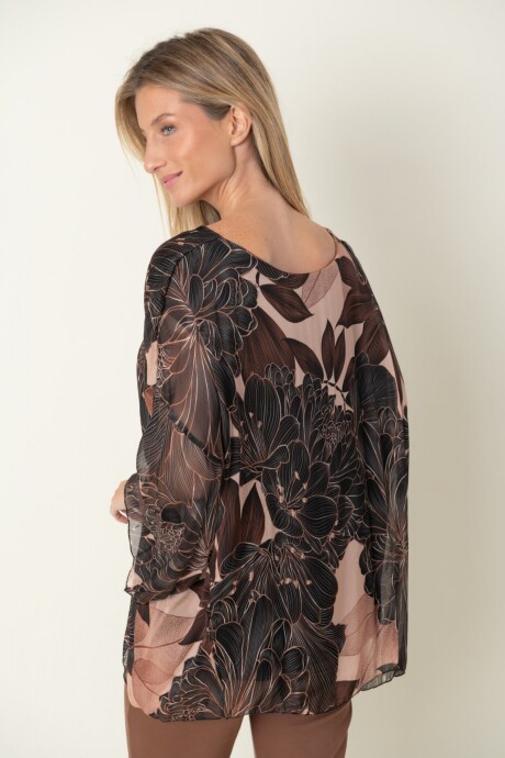BLUSA ANDALUSI Negro