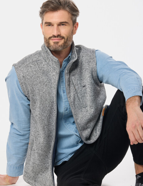 CHALECO FELPA ESPECIAL Gris