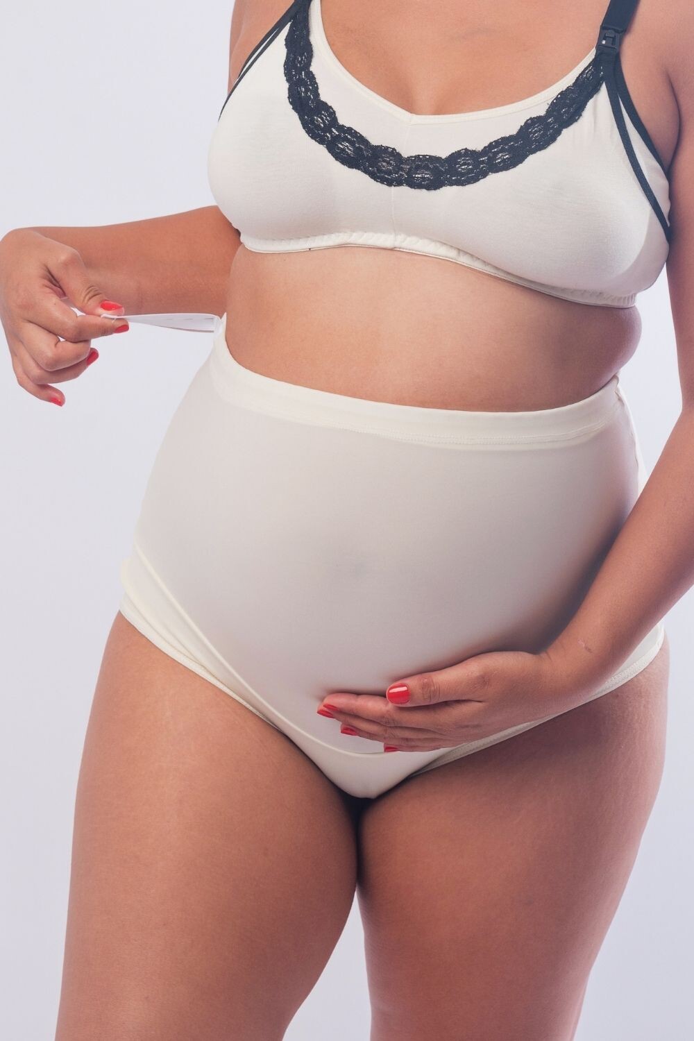 Bombacha Maternal Paty Crudo