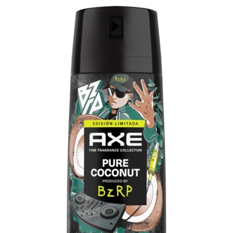 AXE DESODORANTE AEROSOL PURE COCONUT BZRP 150ml AXE DESODORANTE AEROSOL PURE COCONUT BZRP 150ml