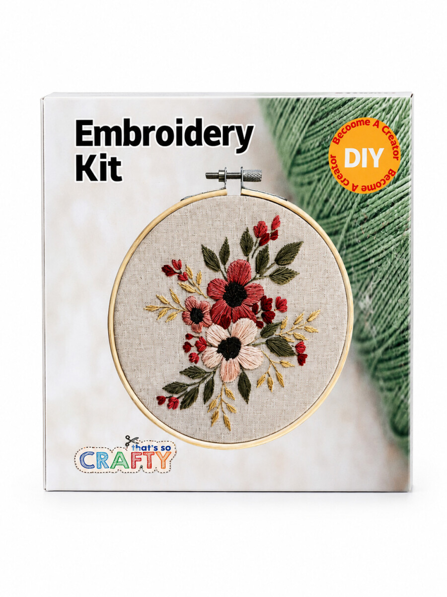 KIT DE BRODERIE PARA NIÑAS - MULTICOLOR 