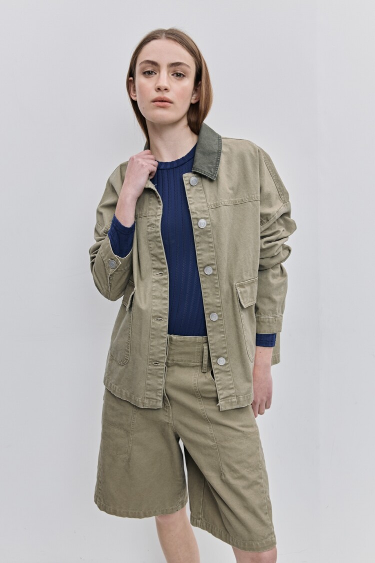 CAMPERA PEDRERA Verde Seco