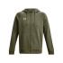 UA Rival Fleece FZ Hoodie-GRN GRN-390