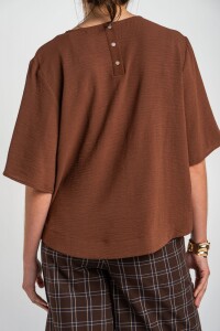 Blusa Chocolate