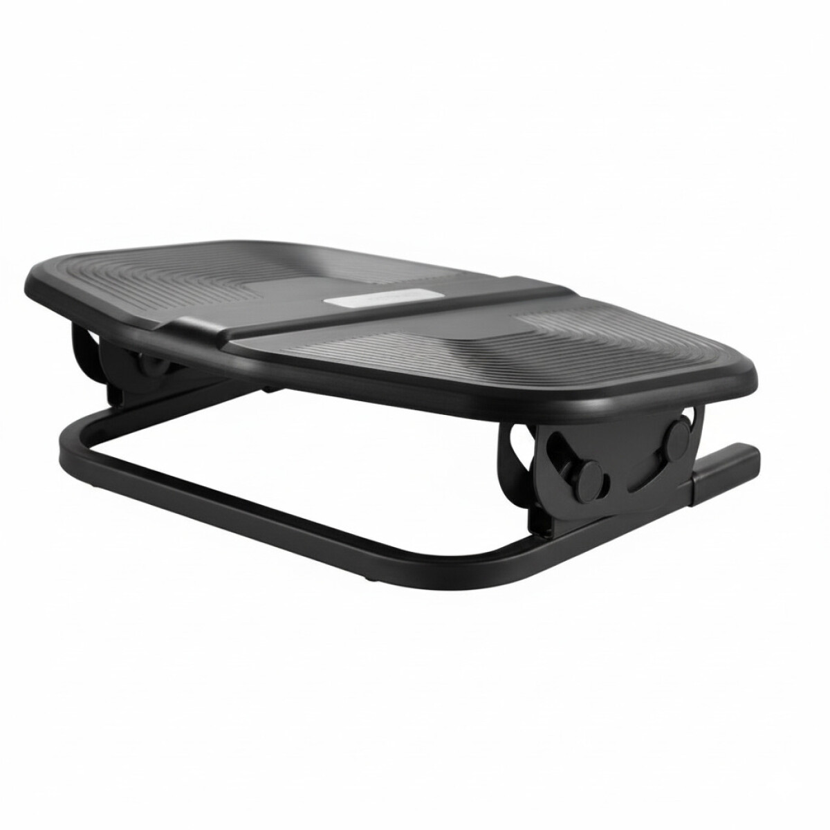 Soporte Apoya Pies Ergonomico Escritorio Brateck Regulable - Color Negro 