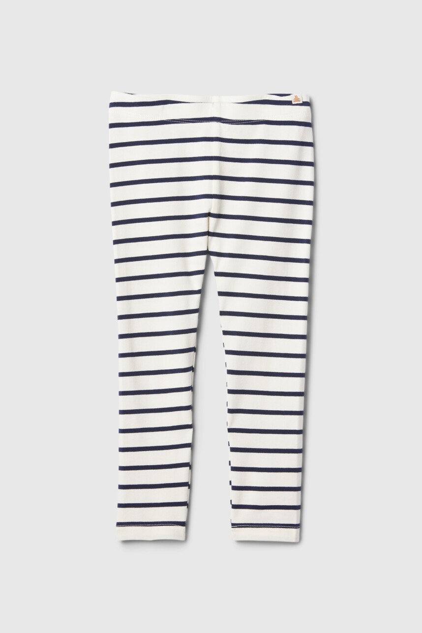 Calza Estampada Toddler Niña Bold Navy Stripe