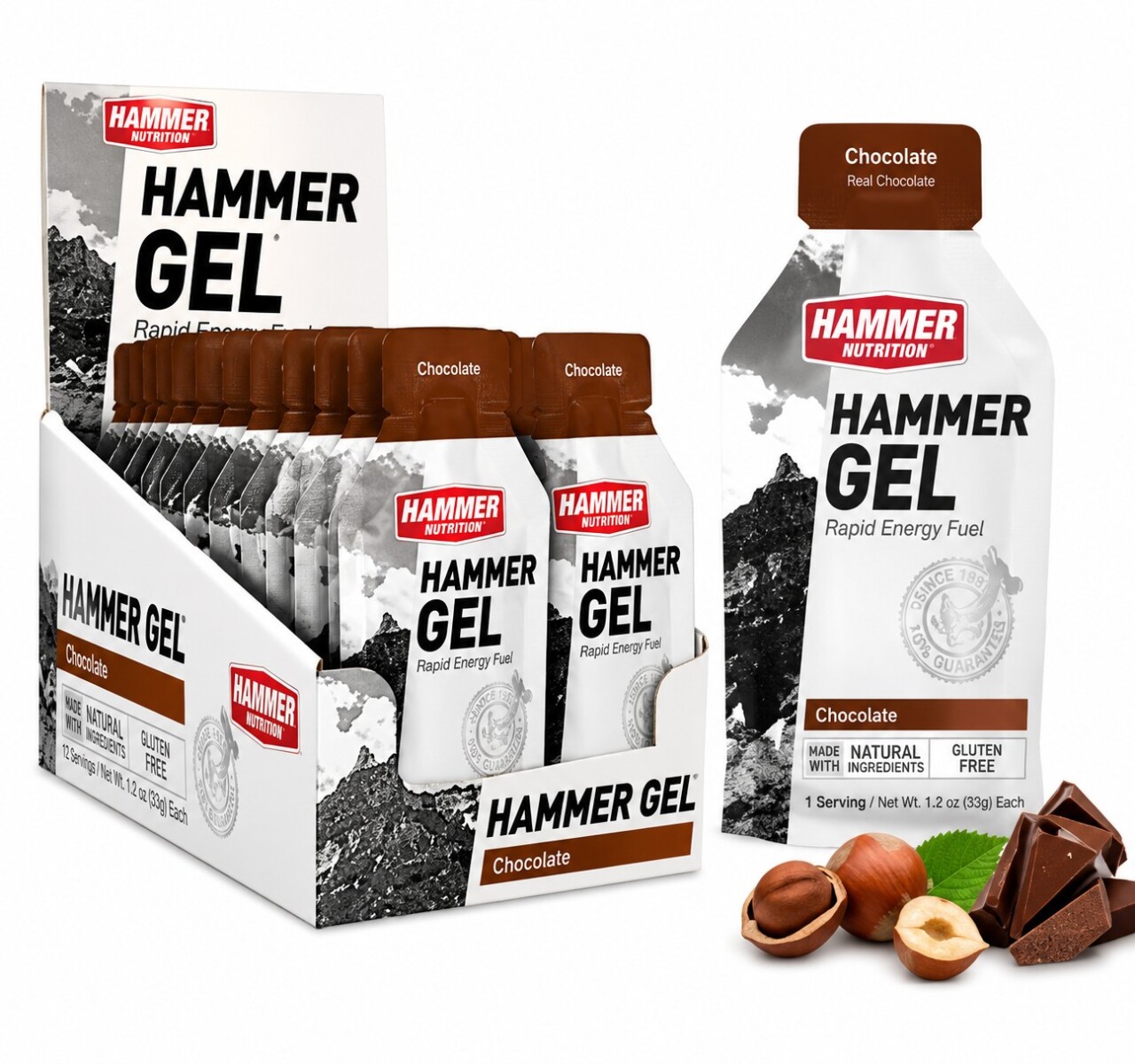 Hammer Gel Chocolate | Gel Energético | 33 g 