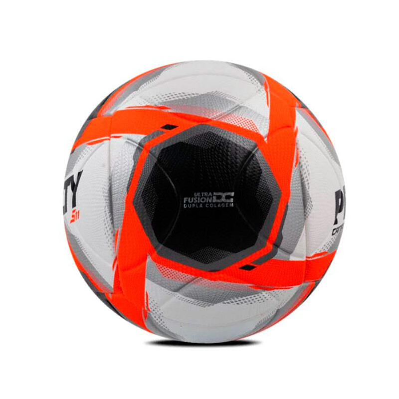 Pelota Fútbol Penalty Campo S11 N°5 Negro-Rojo