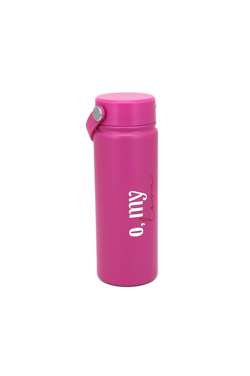 Botella Termica Oreiro 600ML - rosado 