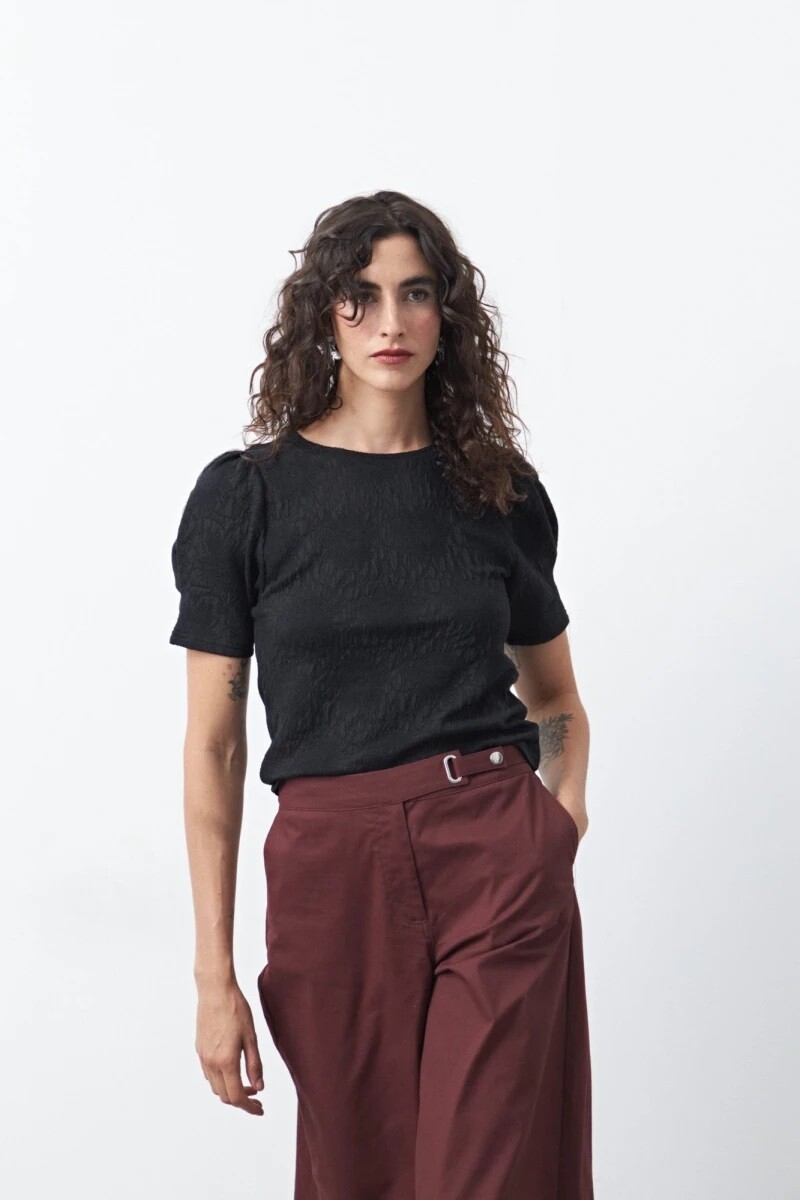 BLUZA D.CASSIN TOKUSHIMA - NEGRO 